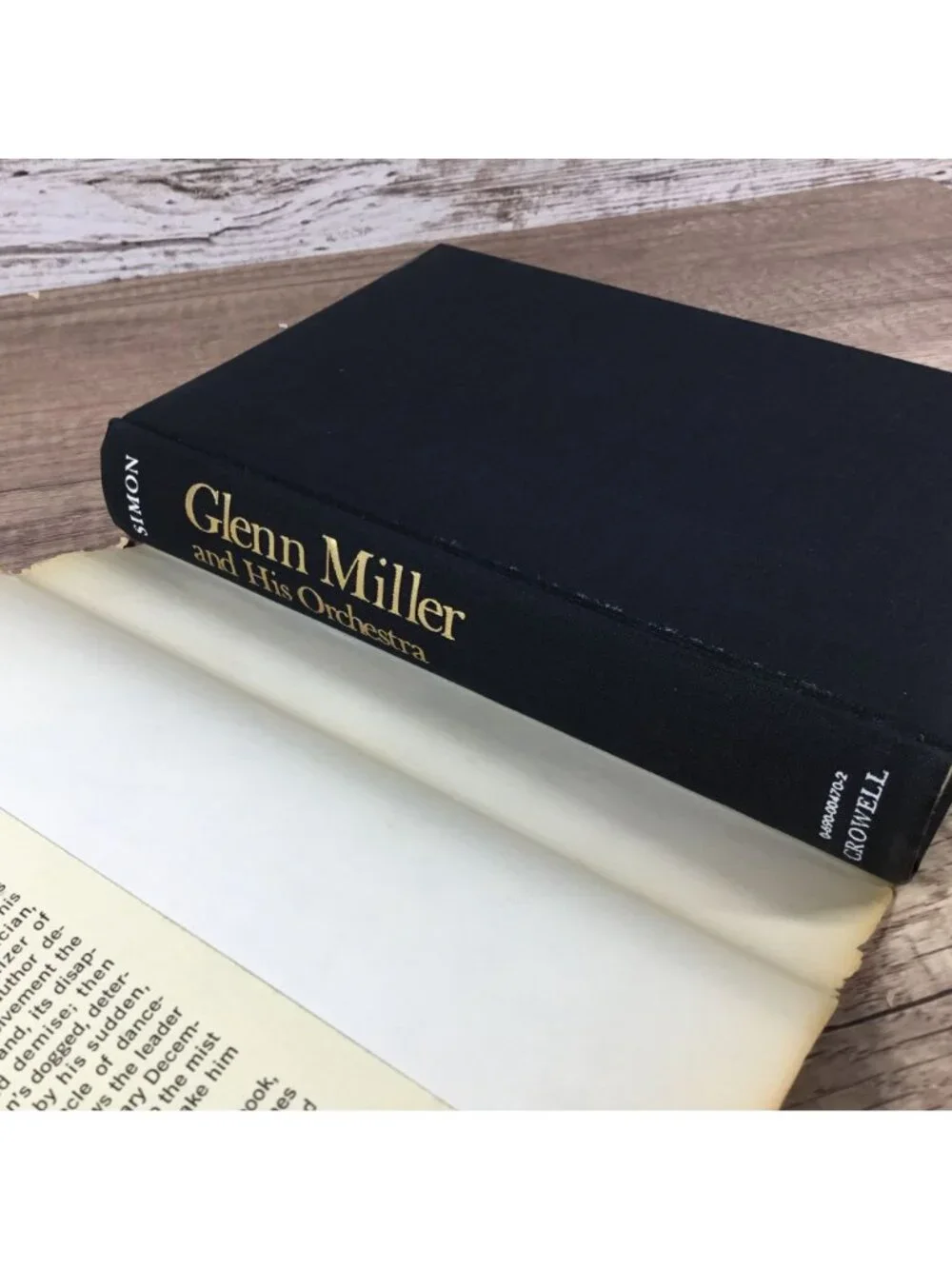 Glenn Miller And His Orchestra By George T. Simon Hardcover Biography 1974
